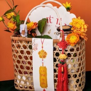 festive floral gift hamper